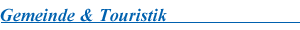 Gemeinde & Touristik